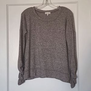 Lucky Brand Heather Grey Top